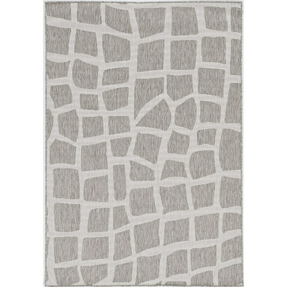 Kas Rugs Provo Geometric Giraffe Indoor / Outdoor Area Rug