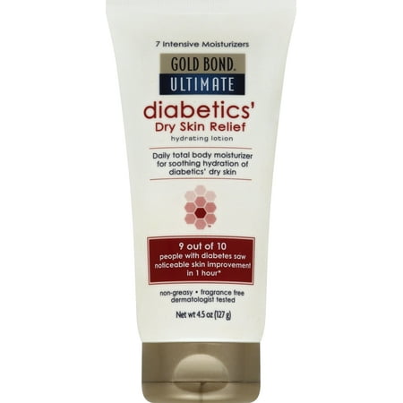 Niacin Skin Cream - GOLD BOND® Ultimate Diabetics' Dry Skin Relief Cream 4.5oz