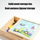 thumbnail image 4 of Tangram magnético | Bloques geométricos de madera para niños | Juguete educativo STEM con caja de almacenamiento | Entrenamiento de concentración y desarrollo del pensamiento espacial, 4 of 6