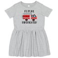 thumbnail image 3 of Inktastic Future Firefighter Red Fire Truck Engine Girls Toddler Dress, 3 of 5