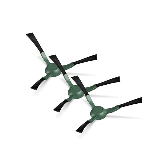 Piezas de Repuesto Originales iRobot® - Cepillo Barrido de Bordes para Robots Roomba® Series 405/205/105/Essential, Paquete de 3