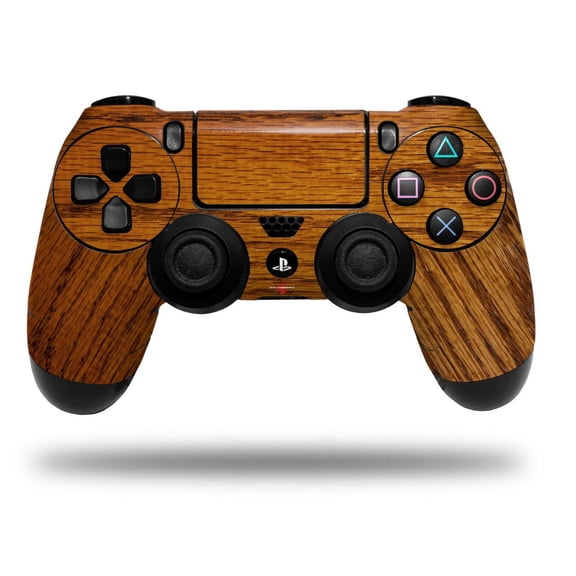 Skin Wrap for Sony PS4 Dualshock Controller Wood Grain - Oak 01 (CONTROLLER NOT INCLUDED)