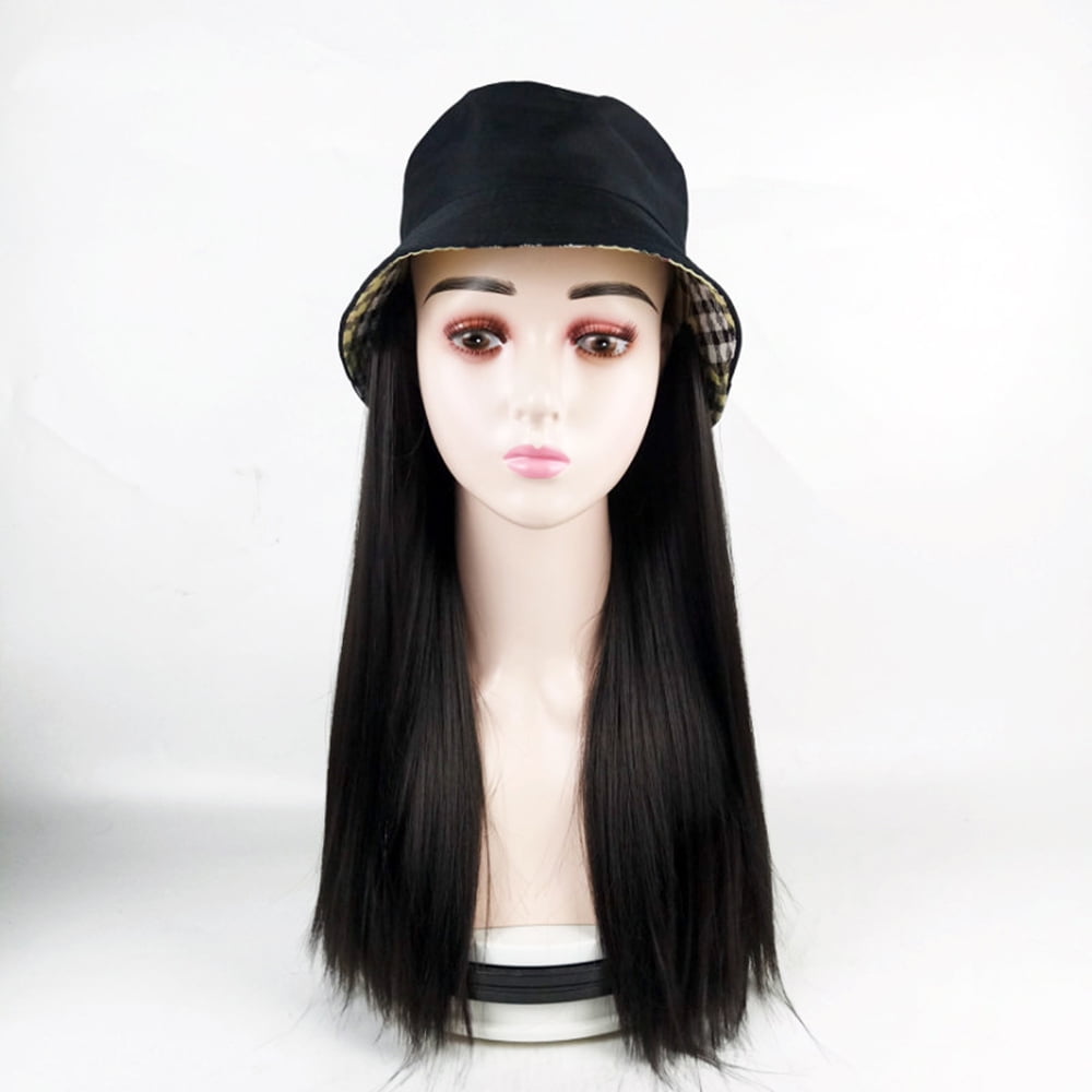 bucket-hat-with-long-hair-for-women-sun-beach-hat-teens-girls-wide-brim