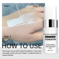 thumbnail image 4 of Banzch Foundation Color Changing For Aging Skin,Liquid Makeup Base Nude Face Cover Concealer Cream, Warm Skin Tone Moisturizing Cover For Women Girls30ml,Mothers Day Gifts, 4 of 7