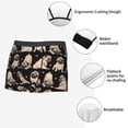 thumbnail image 6 of Balery French Bulldog Men's Boxer Briefs, Soft and Breathable Cotton Underwear with nylon Waistband-Small, 6 of 9