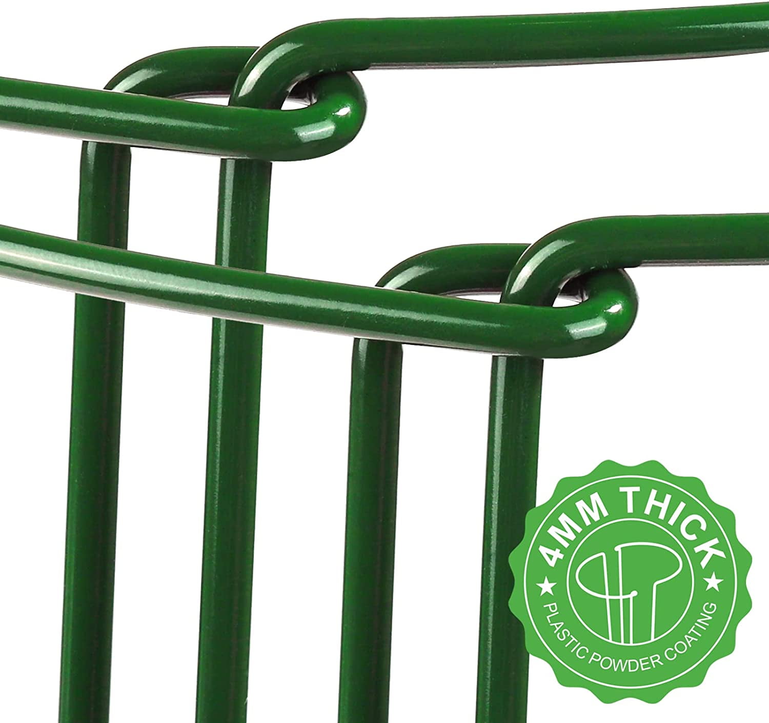 Plant Support Stakes, 6 PCS Peony Cages and Supports, Plant Stakes for Indoor Plants, Outdoor Plants, Monstera Tomato Hydrangea Support Cage, 10" W x 15.8" H