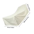 thumbnail image 2 of Phenofice Protector De Sillón Reclinable Beige Resistente Al Sol Y Desgaste Con Fácil De Almacenar, 2 of 7