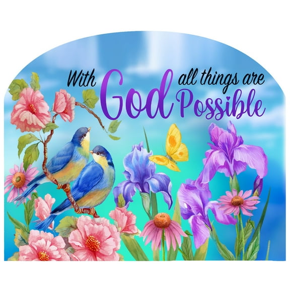 Briarwood Lane With God Acrylic Art Sign