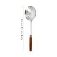 thumbnail image 3 of YIGZYCN Heat Resistants Skimmer Spoon Slotted Spoon with Large Bowl Metal Kitchen Tool, 3 of 21