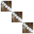thumbnail image 4 of Cateissary Ajuste de la tela del cordón de la flor de la gasa para la artesanía de las vendas de la muñeca de la boda de la costura 12pcs Type1 NO1, 4 of 5