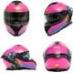 thumbnail image 5 of Casco para Motocicleta Bluelander de Doble Visera con Certificación ECE, Rosa, Talla S, 5 of 5