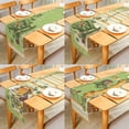 thumbnail image 2 of Autumn Pumpkin Maple Leaf Luxury Wedding rations Home Party Tablecloth Cafe Table r Table Runners for Home Kitchen, 2 of 5