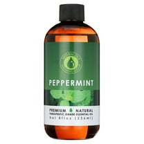 8 oz - Peppermint Essential Oil - Therapeutic Grade Peppermint Oil - 8 Ounce Bottle