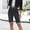 *Black, variant on ClodeEU Women's Solid Color Stretch Waist Denim Shorts with Pockets ,Casual Jean Shorts Sky Blue,Womens Plus XL