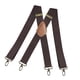 thumbnail image 3 of Tirantes para hombre, estilo vintage, duraderos, fuertes, grandes, altos y elásticos. café, 3 of 9