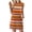 Orange-brown rhombus geometry, variant on Wiholl Summer Dresses for Women 2026 Beach Vacation Fashion Lace Mini Tank Dress with Pockets