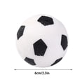 thumbnail image 3 of World Soccer Showdown Dog Toy - Football Shaped TPR Chew Toy for Game Day Soccer Essentials, Durable Squeaky Throwing Toy for Dogs, 3 of 4
