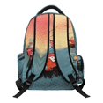 thumbnail image 2 of Chririnla Route 66 Race Car Print Lightweight School Backpack for Travel Preschool, Multi-Pocket Portable Polyester Travel Ruckpack, 2 of 9