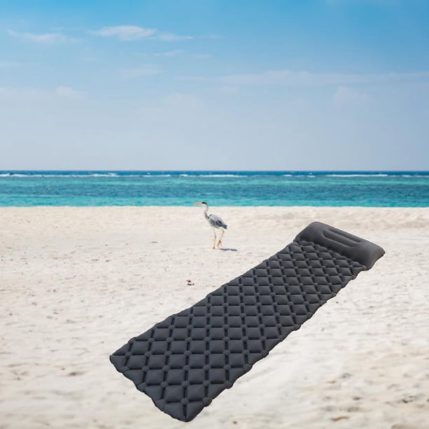 Colchón inflable para acampar, colchón de dormir plegable ligero de + TPU, colchón de aire , colchón de aire, cojín plegable para gris DYNWAVEMX Colchón inflable