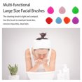 thumbnail image 1 of Cleansing Brush Comfortable Portable Multi-functional Useful Silicone Material Massage Tool Beauty Tools for Travel House Shop Orange, 1 of 8