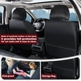 thumbnail image 5 of Fit for JEEP CHEROKEE 2014-2026, Red Edge Car Seat Covers, Waterproof PU Leather 5 Seats Full Set Non-slip Suitable for All Seasons, Airbag-Compatible, 5 of 9