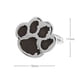 thumbnail image 3 of 2 Piezas De Plata, Negro, Perro, Mascota, Pata, , Impresión, Gemelos, Gemelos Fernando Gemelos, 3 of 7