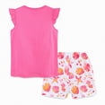 thumbnail image 6 of mgoYE Baby Boy Clothes 12-18 Months Toddler Girl Causal Outfits Summer Short Sets Cartoon Cotton Top and Shorts Clothing Set|Hot Pink 6-7 Years, 6 of 7