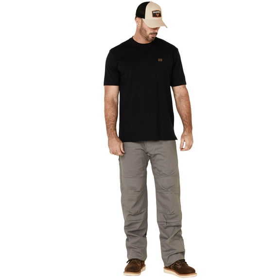 Hawx Men's Steel Stretch Canvas Work Pants Olive 36W x 30L