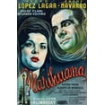 thumbnail image 2 of Vintage Vices 23x32 Gold Ornate Wood Framed with Double Matting Museum Art Print Titled - Vintage Vices: Marihuana, 2 of 4