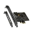 thumbnail image 3 of Creative Sound Blaster Audigy Fx V2 Upgradable Hi-res PCI-e Sound Card with 5.1 Discrete and Virtual Surround, Scout Mode, SmartComms Kit for PC, 3 of 5