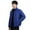 Blue, variant on Men's Short Lightweight Down Jacket with Stand Collar and Hood, Couple Style, Young and Middle-Aged Men's Thin Down Jacket, Large Size Coat, Trendy