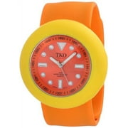 ORLOGI Women's TK590-OYO Orange Rubber Slap Watch