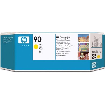 HP 90 (C5057A) Original Printhead - Single Pack Inkjet - Yellow - 1 Each