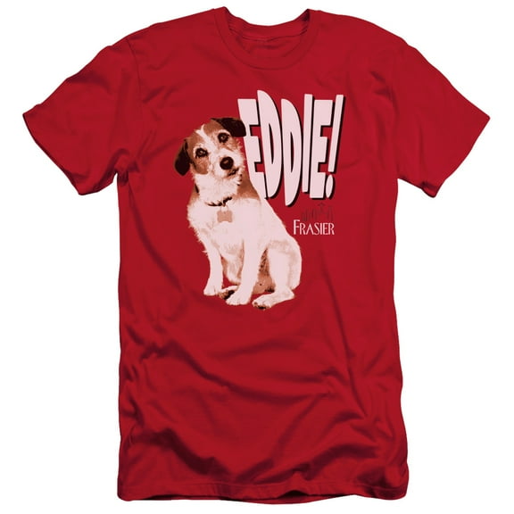 Frasier Eddie Adult 30/1 T-Shirt Red