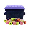 thumbnail image 1 of Fast Paced Family Dice Game | 4 Player Board And Dice Game With Dumpster 80 Dice And Stickers | Perfect For Travel Parties And Game Night, 1 of 6