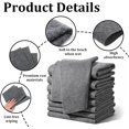 thumbnail image 2 of Thickened Magic Cleaning Cloth, 10 Pcs 11.8 × 11.8 Inch Microfiber Streak Free Magic Cleaning Cloths for Glass Reuseable Cleaning Cloths for Windows, Mirror, Cars, Stainless Steel, 2 of 6
