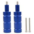 thumbnail image 1 of Pack 2 Antiniebla Moto Soporte Faro Montaje Guardabarros Universal Azul Cola Soporte de faro, 1 of 7