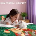 thumbnail image 6 of Yspwyqan Santa Claus Print 3 Piece Bedding Set Twin XL Size, Soft Breathable Christmas Themed Bed Comforter with 2 Pillow Shams for Kids Bedroom Holiday Decor, 6 of 7