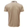 thumbnail image 5 of Men's Spring Summer Short Sleeve Button Design Solid Color Shirt - Polyester Spandex Casual Blouse, 5 of 5