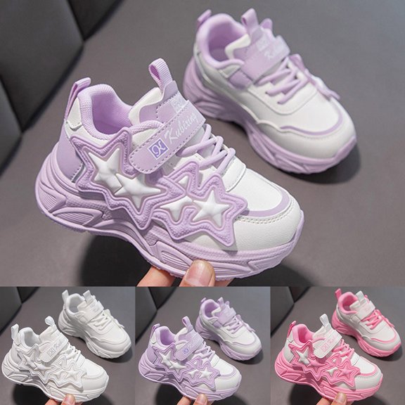 Boys Sneakers, Kids Sports Shoes Running Shoes for Spring and Autumn Casual Knit Sneakers for Girls Boys School Students Teenager