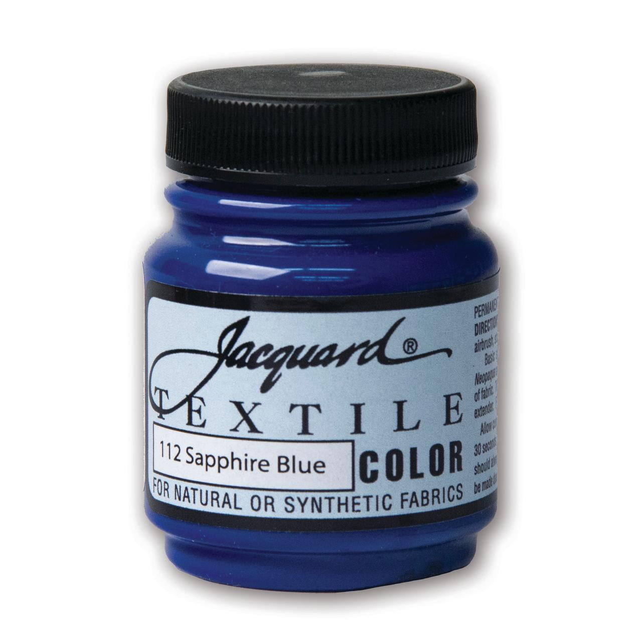 Jacquard Textile Color, 2.25 oz., Sapphire Blue, Fabric Dye