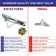thumbnail image 7 of Whole Parts Range Oven Door Hinge Part# WB10X10078 - Replacement & Compatible with Some GE and Hotpoint Ranges/Ovens, 7 of 7