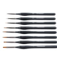 thumbnail image 7 of Transon Fine Detail Art Paint Brush Set 8pcs with Triangular Handle for Miniatures Model Craft Face Painting Suitable for Acrylic Gouache Watercolor Oil, 7 of 7