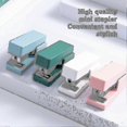 thumbnail image 4 of 4 Pieces Small Staplers Mini Stapler With Staples Assorted Color Small Stapler With Staples Colorful Tiny Stapler Cute Portable Stapler Stationery Off, 4 of 4