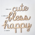 thumbnail image 3 of 6 Pieces Words Alphabets For Family Tree Home Decoration, 3 of 7