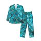 thumbnail image 1 of Fotbe Square Glass Mosaic Pijama de Hombre con Estampado de Manga Larga, Conjunto de 2 Piezas, Ropa de Dormir Suave y Cómoda con Bolsillos-Small, 1 of 7