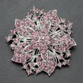 thumbnail image 3 of Broches de Flores de Cristal de Diamantes de Imitación Brillar 7 Piezas 7 Colores, 3 of 5