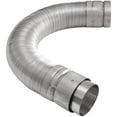 thumbnail image 3 of Selkirk 3' Expandable Gas Vent Connector Type B Appliance Adapter, Silver, 173036, 3 of 4