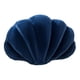 thumbnail image 4 of Almohadas con forma de concha, almohada decorativa, linda y cómoda, cojín de suelo con forma de almeja. Azul marino, 4 of 9