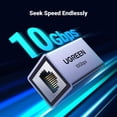 thumbnail image 2 of Extensor Ethernet UGREEN de 10 Gbps para cable Cat8 Cat7 Cat6 Cat5, 2 of 7